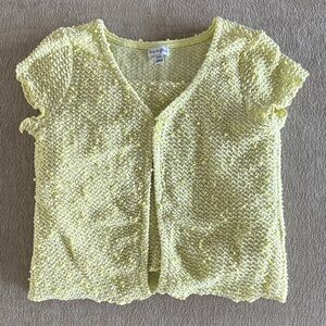 Amy Byer Textured Cardigan & Cami Set